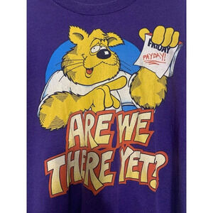 Vintage 80s /90s Sun Sportswear TShirt Size XL Single Stitch “Are We There Yet?”